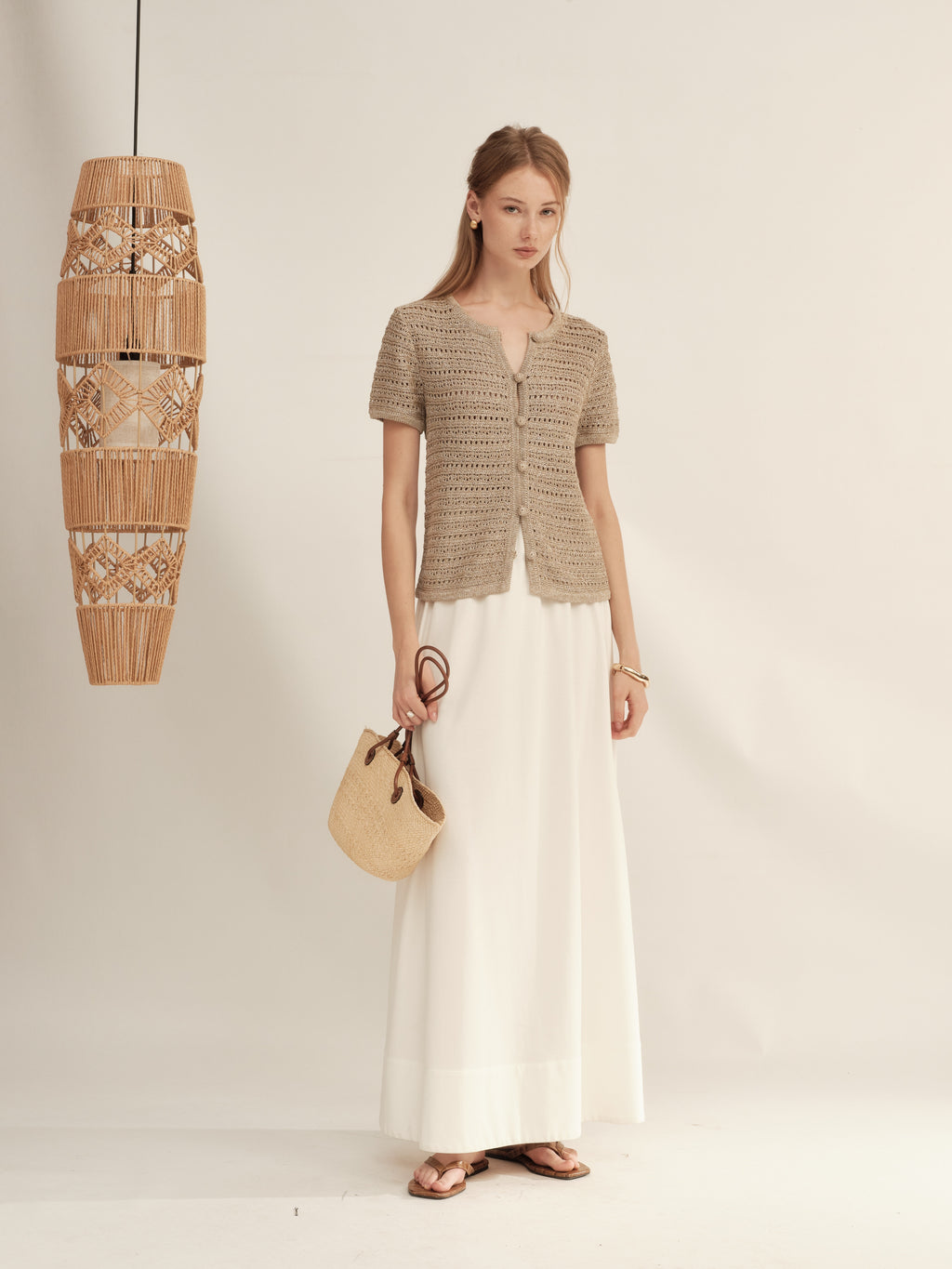 Timeless Capsule Versatile Oversized Long Skirt