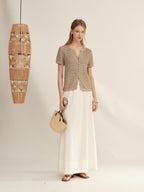 Timeless Capsule Versatile Oversized Long Skirt