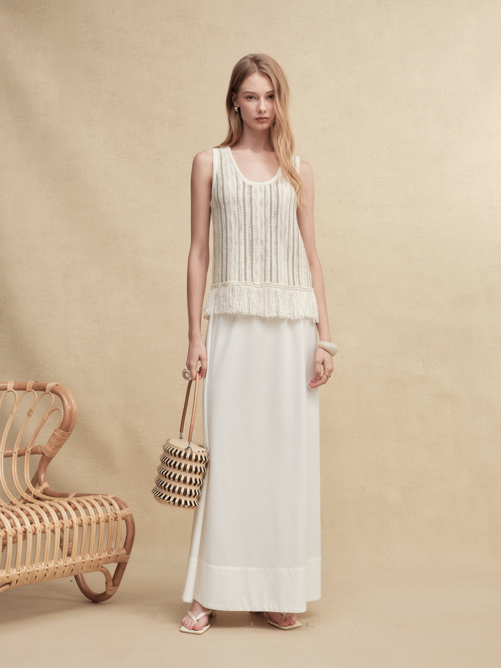 Timeless Capsule Versatile Oversized Long Skirt