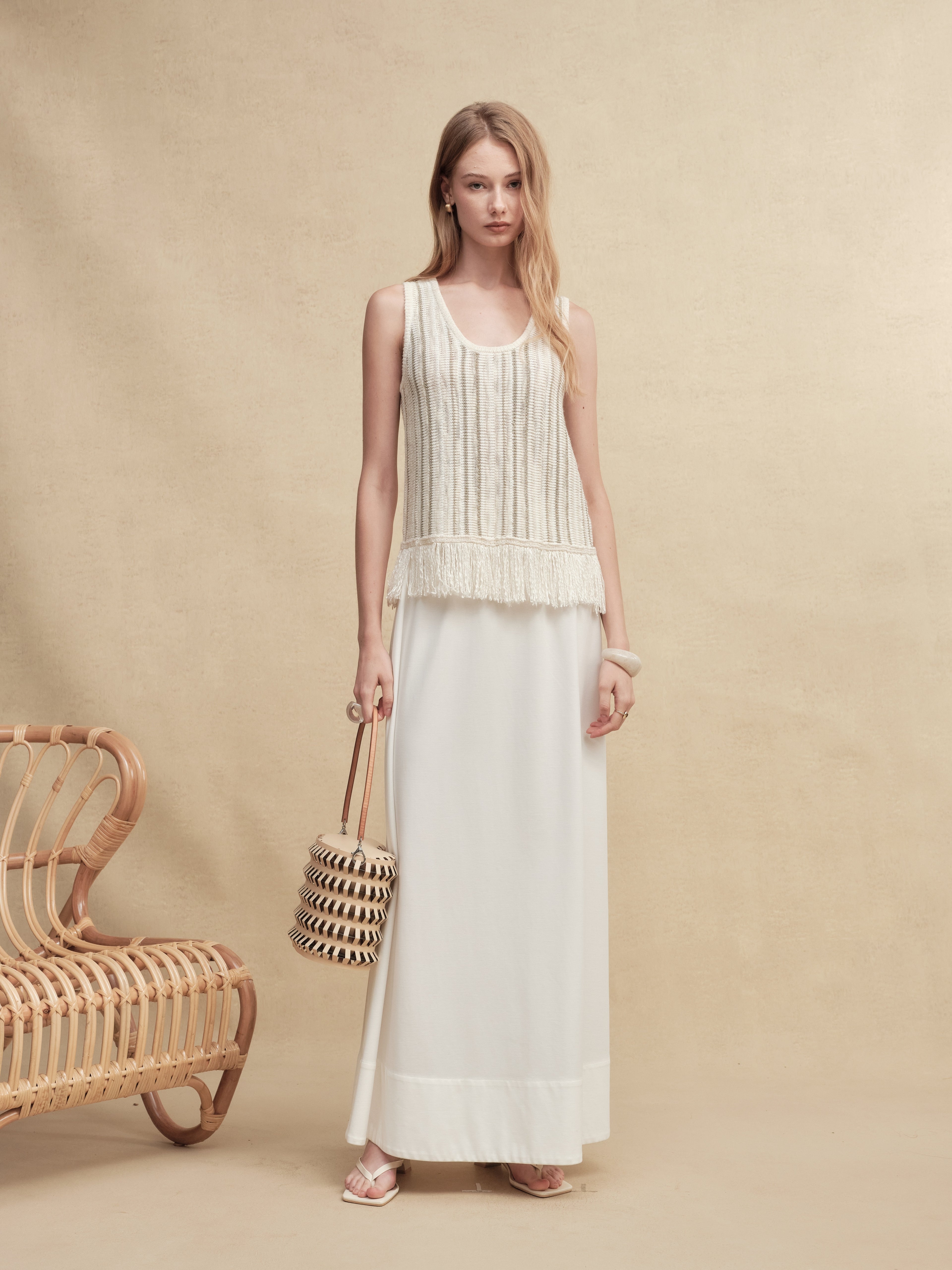 Timeless Capsule Versatile Oversized Long Skirt