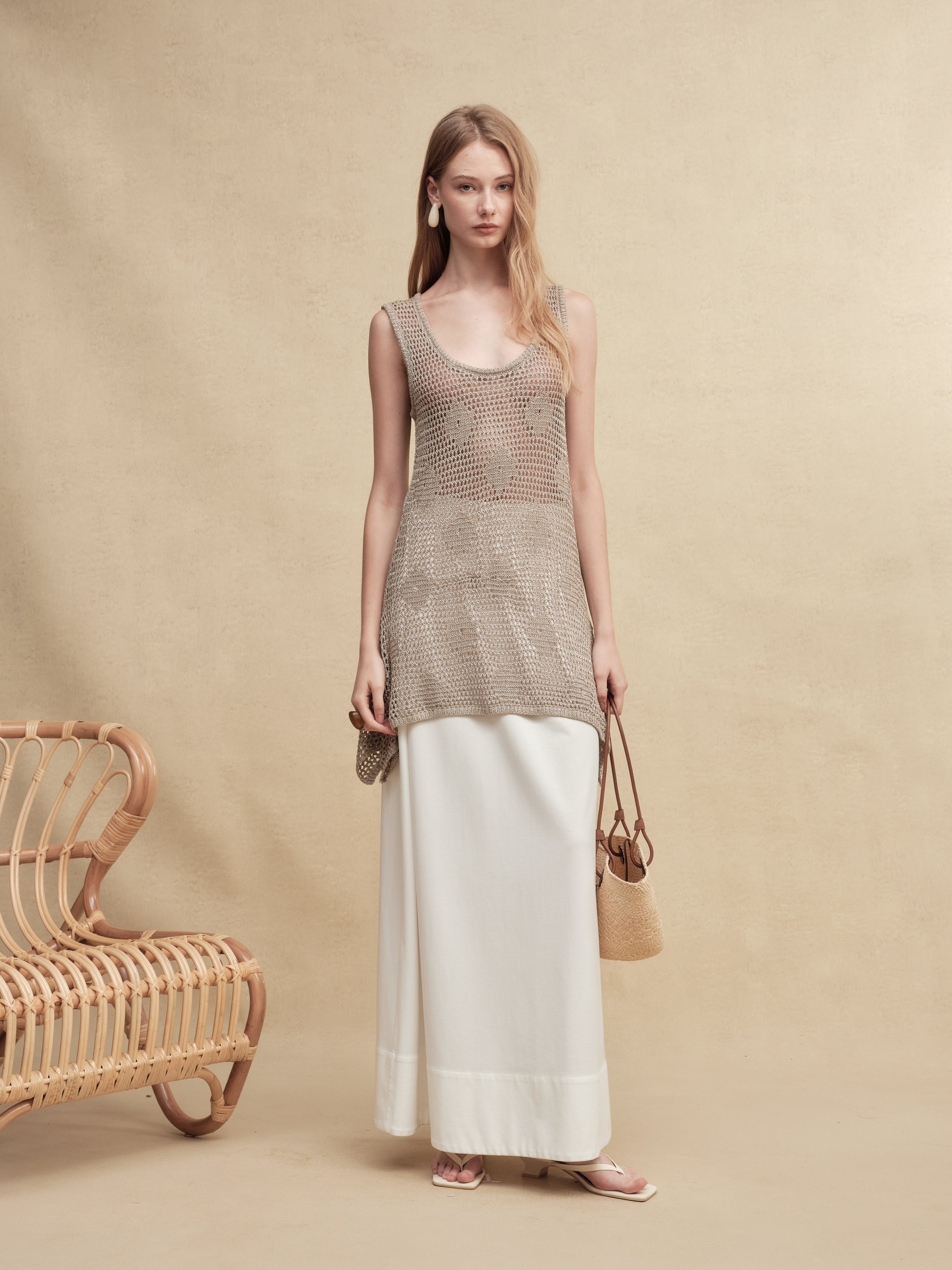 Timeless Capsule Versatile Oversized Long Skirt