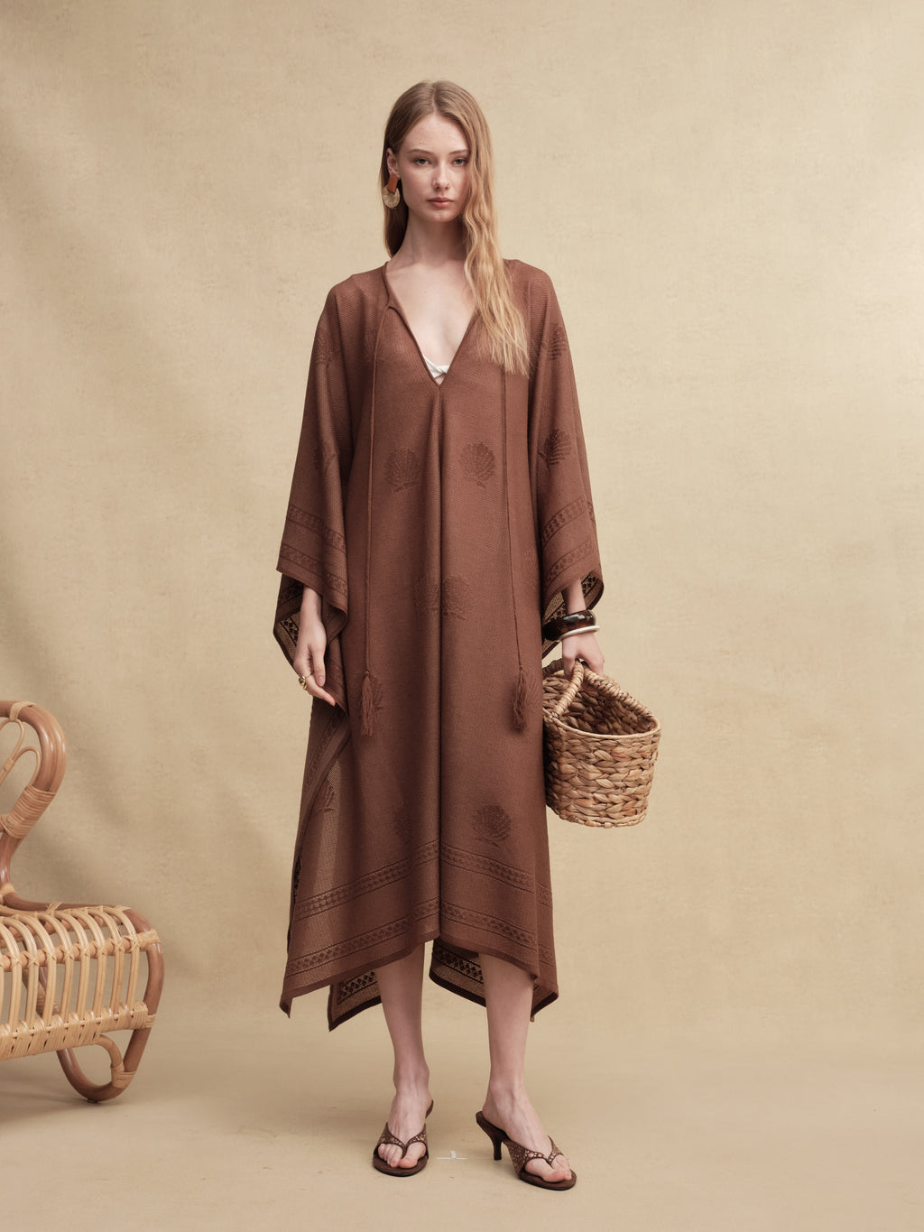 Playsuit Capsule Playa de Illetes Jacquard Beach Cover-Up Dress