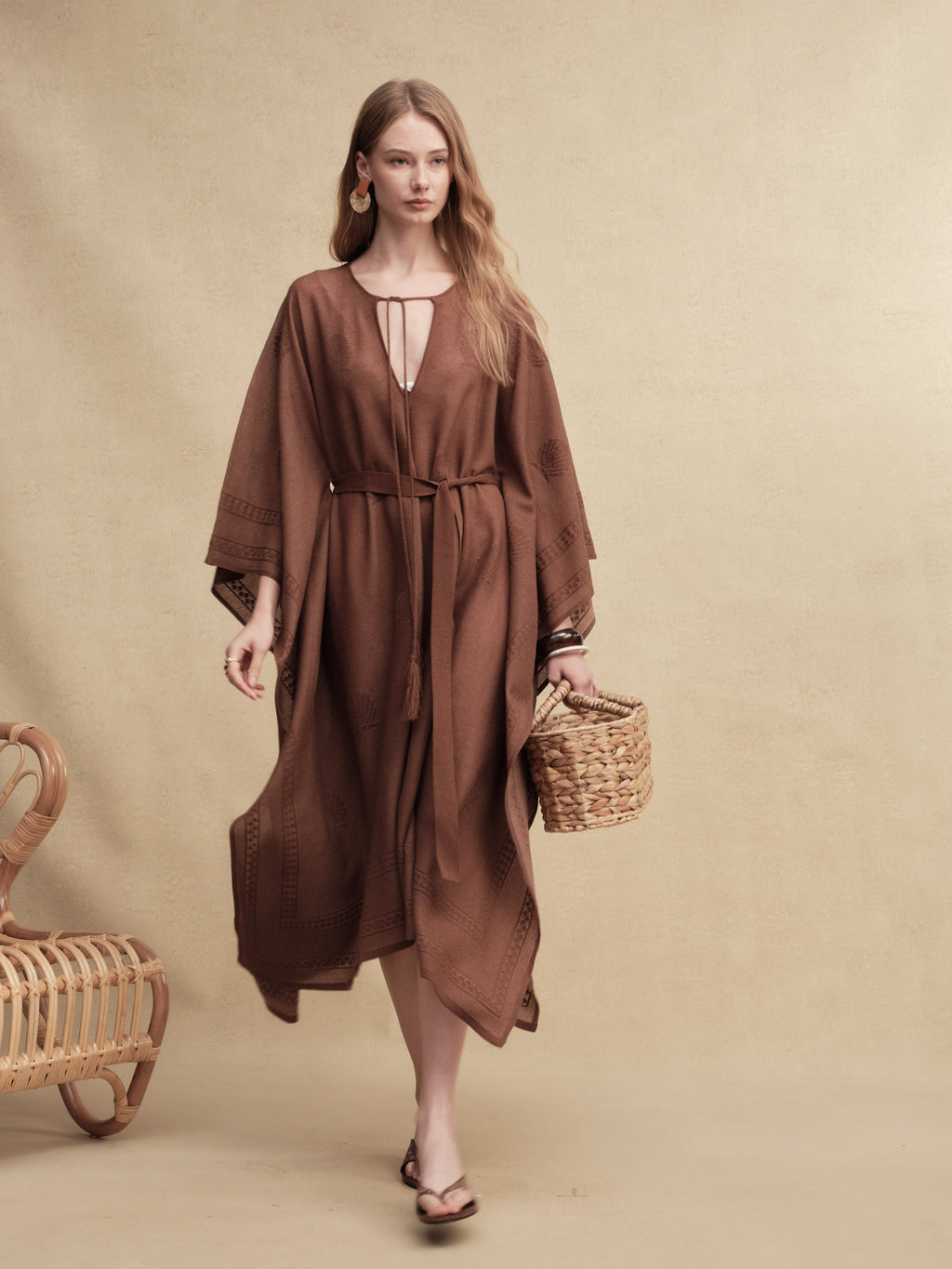 Playsuit Capsule Playa de Illetes Jacquard Beach Cover-Up Dress