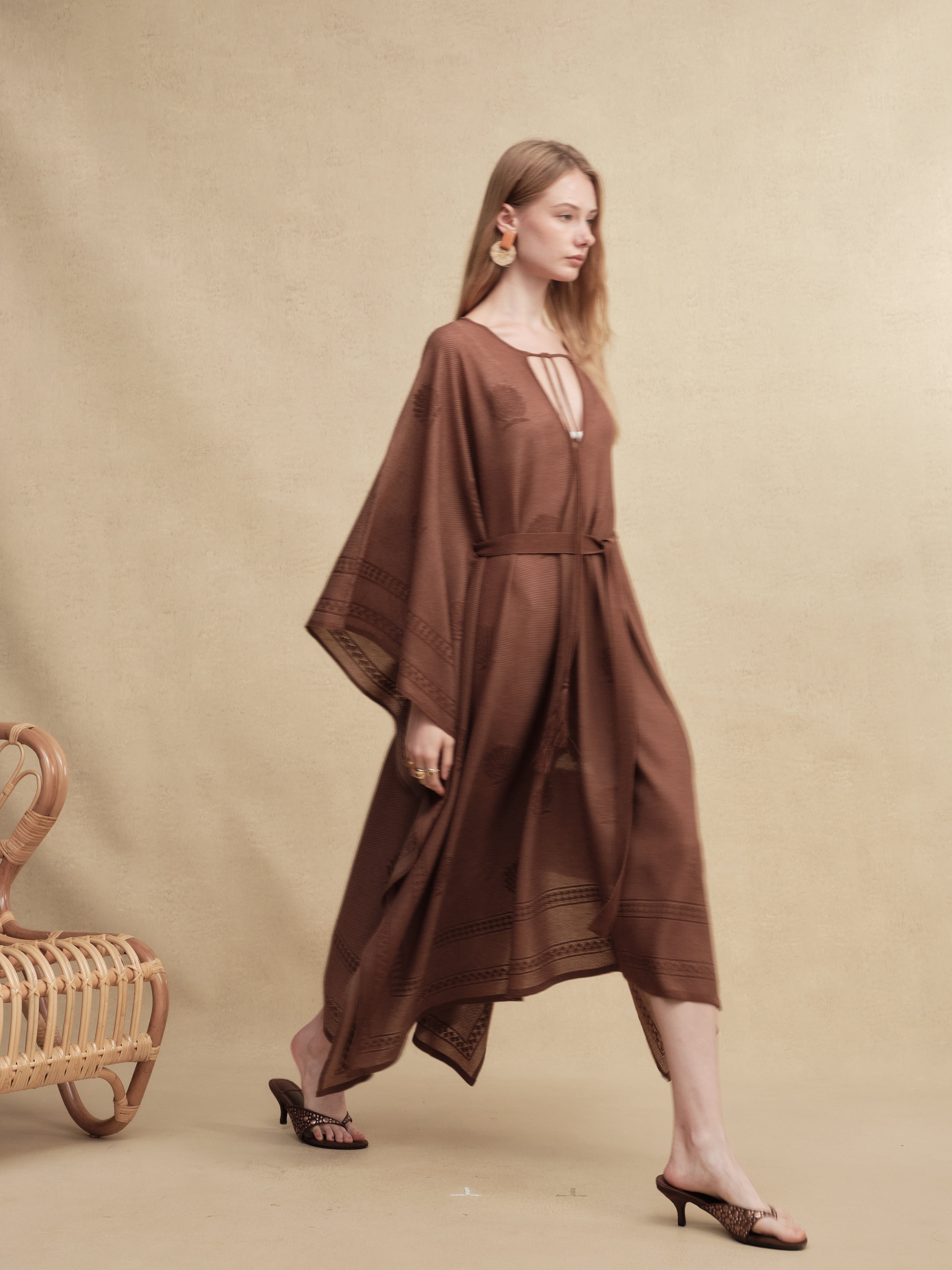 Playsuit Capsule Playa de Illetes Jacquard Beach Cover-Up Dress