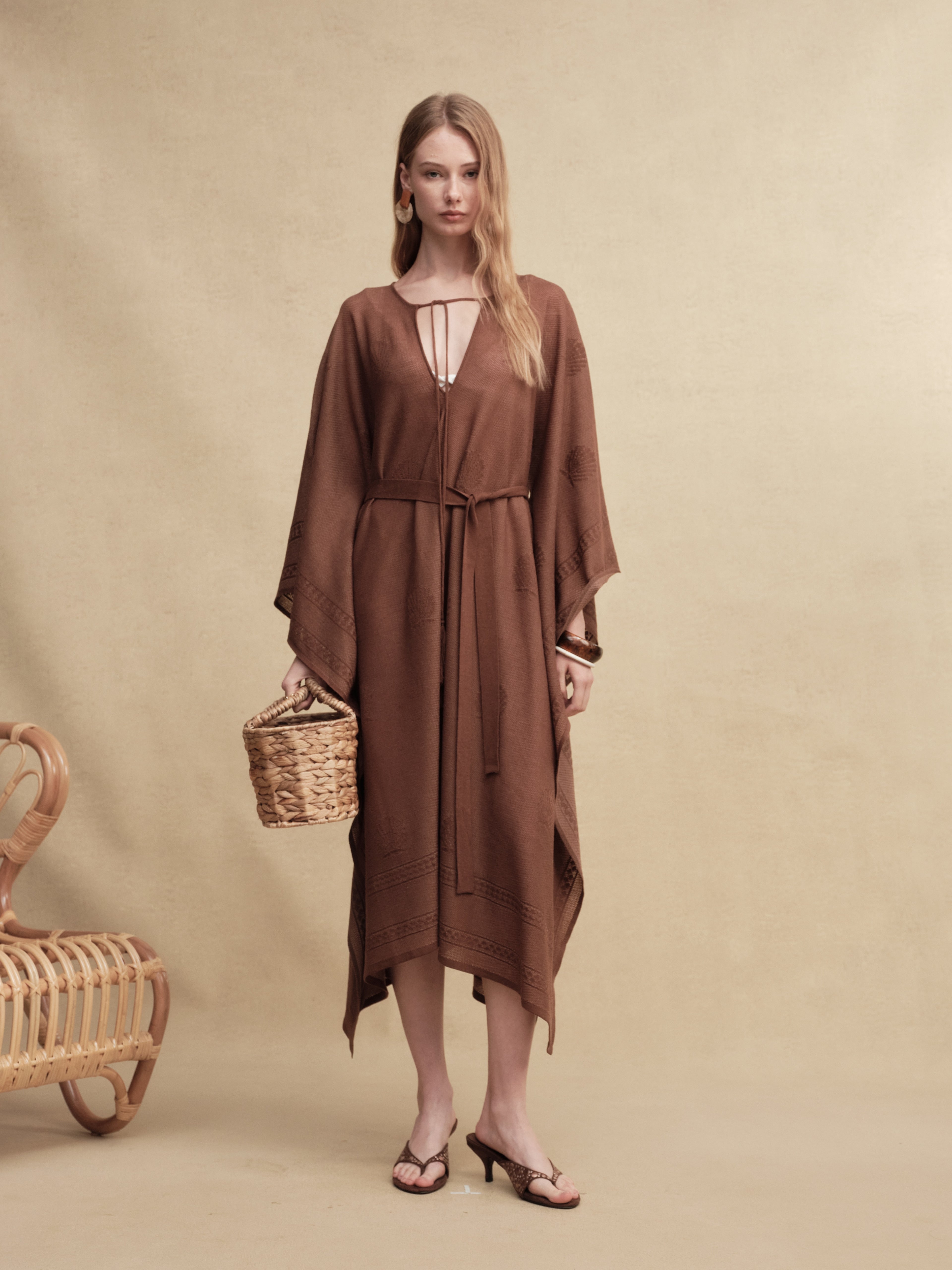 Playsuit Capsule Playa de Illetes Jacquard Beach Cover-Up Dress