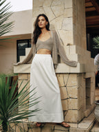 Timeless Capsule Versatile Oversized Long Skirt
