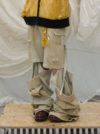 RELABEL 3D Design (Boundaries) / 8-panel / 12-panel detachable work trousers