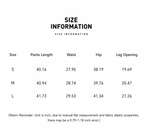 Loose Sun-Protective Cool Pants with Elastic Waist – Curved Casual Trousers