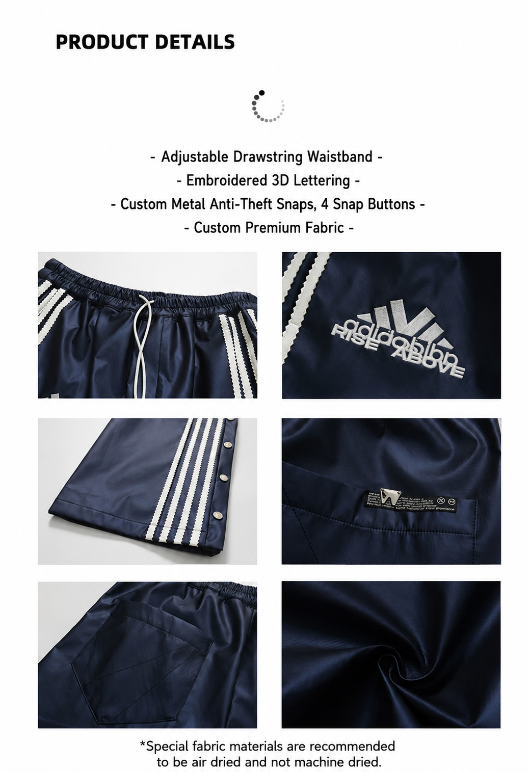 FREE WORLD ORDER “ADI” Sports Pants