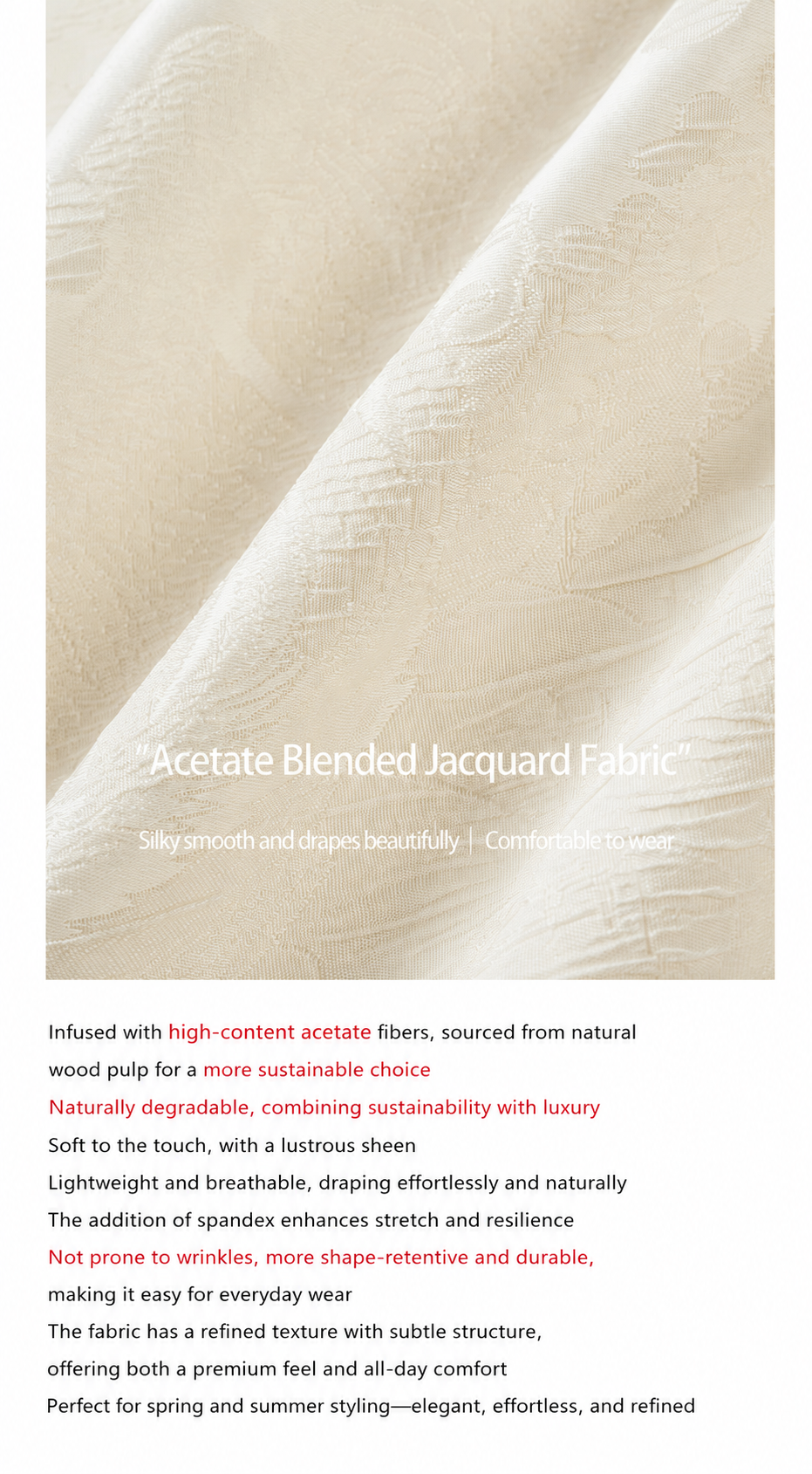 Jacquard Bias-Cut Mid-Sleeve Cheongsam Dress