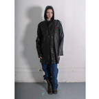 TENXTEN Military Waxed Embroidered Hooded Jacket