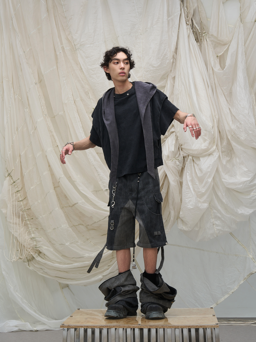 RELABEL 3D Design (Boundaries) / 8-panel / 12-panel detachable work trousers