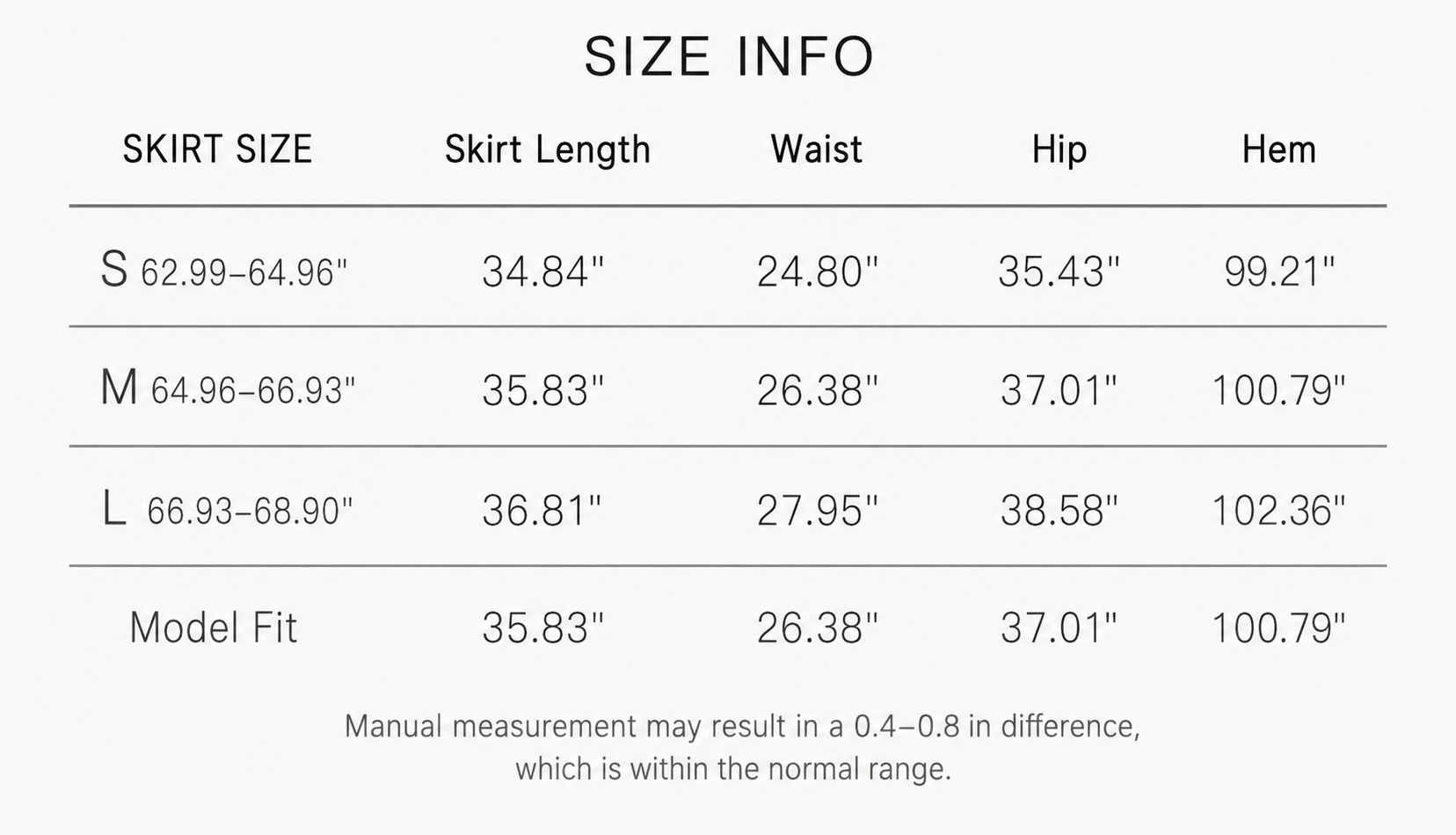 Spring Loose-Fit Slim Flowy Maxi Skirt