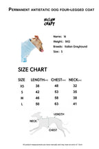 16 CLAW CRAFT-Permanent antistatic dog four-legged coat
