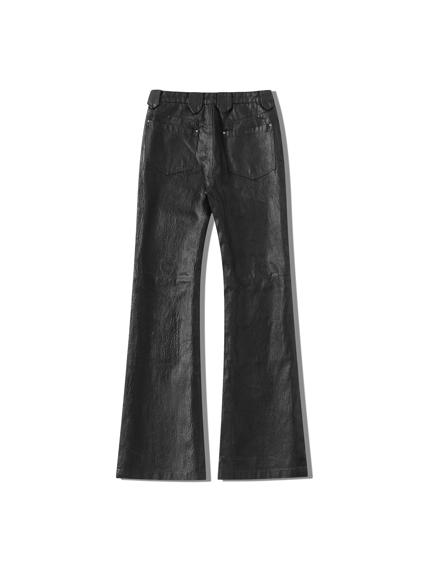 Waxed Flare Denim Trouser Secondary image