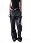 03 ES Waxed Two-pieces Paneled jeans