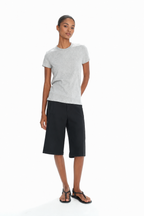 Lightweight Slub Cotton Slim-Fit Casual T-Shirt