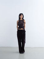 Corduroy Straight-Leg Pant