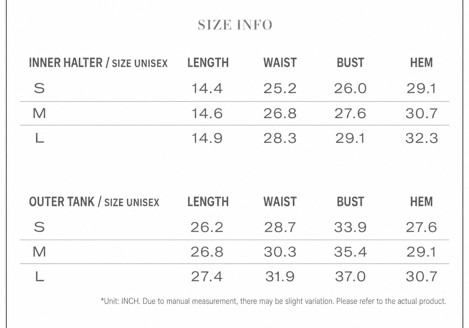 Casual Summer Loose-Fit Contrast Two-Piece Cami Tank Top