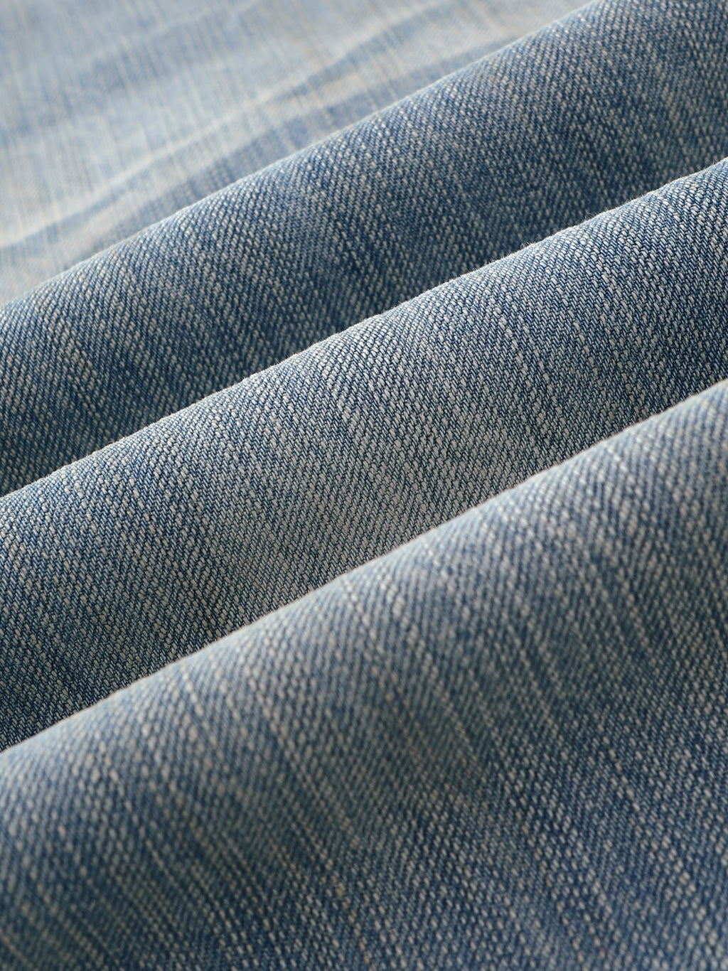 Rust Button Selvedge Denim Trouser