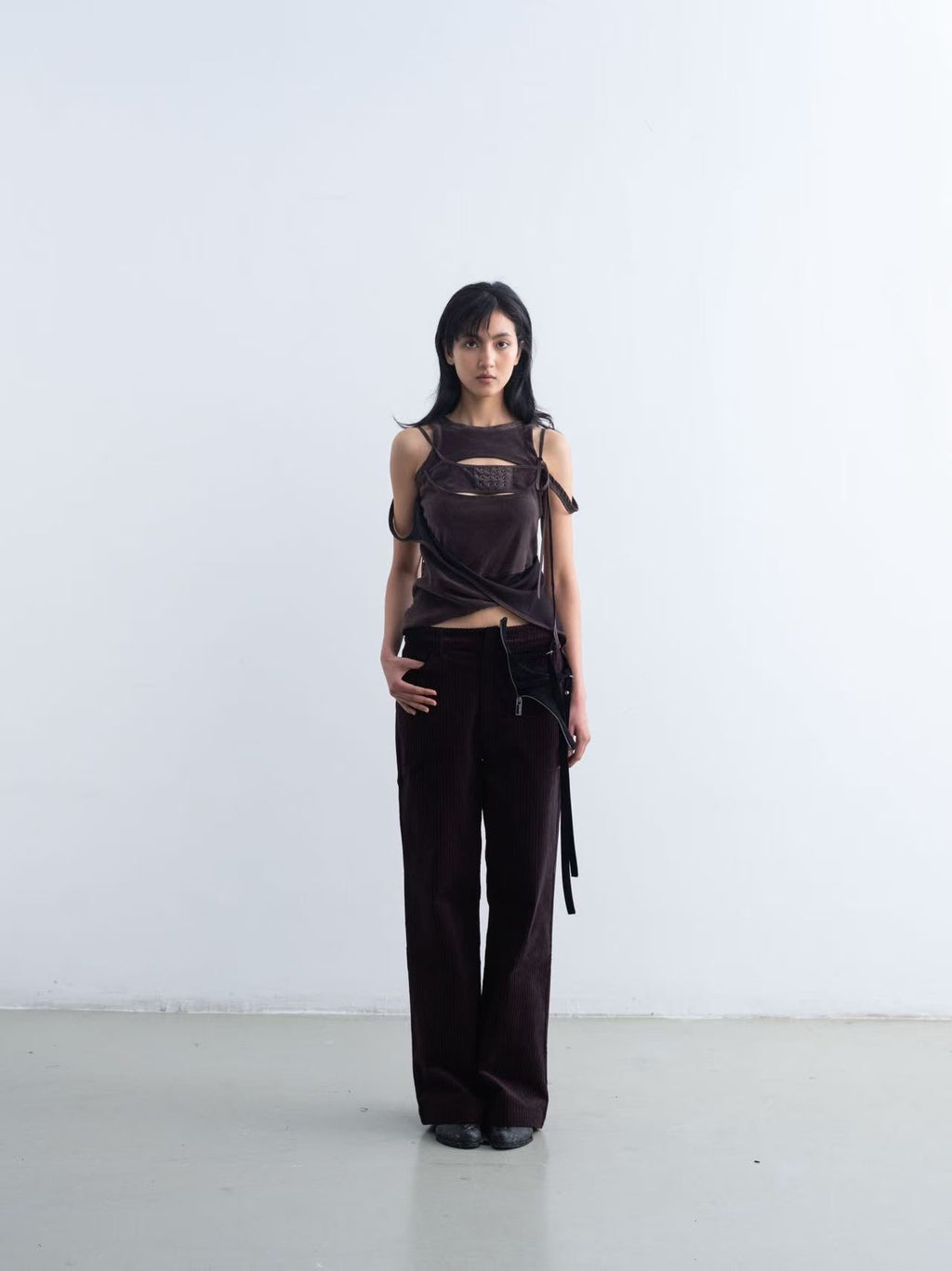 Corduroy Straight-Leg Pant