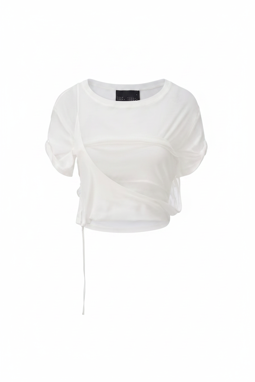 White Layering T-shirt