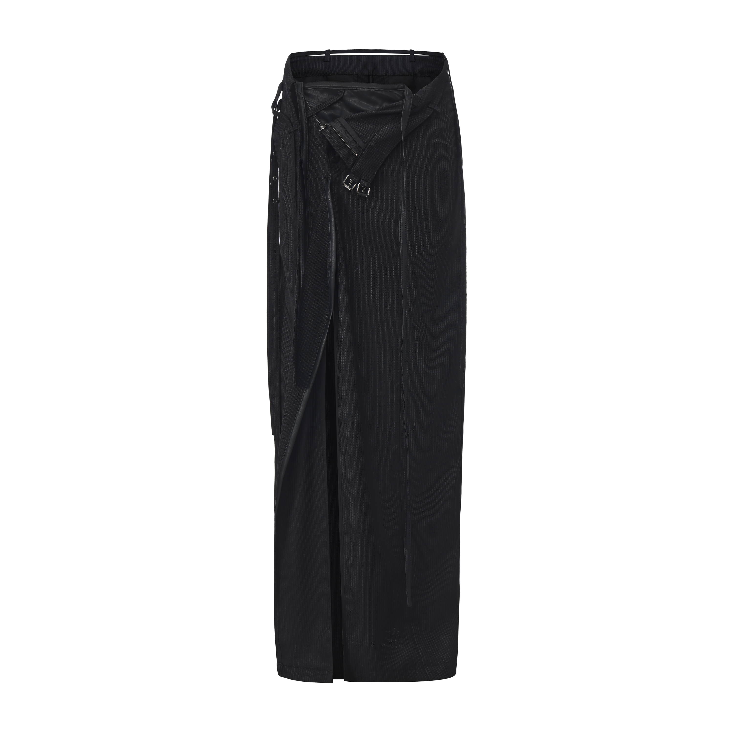 Layered Patchwork Maxi Skirt
