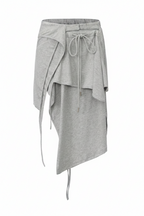 Deconstructed Knitted Skirt