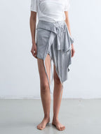 Deconstructed Knitted Skirt