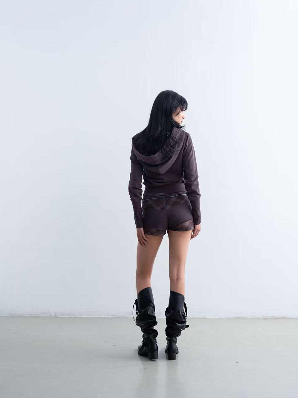 Double-Layer Mini Shorts