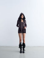 Double-Layer Mini Shorts