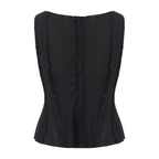 Cropped Leather Top