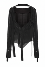 Two-Piece Deonstructed Shirt Separates