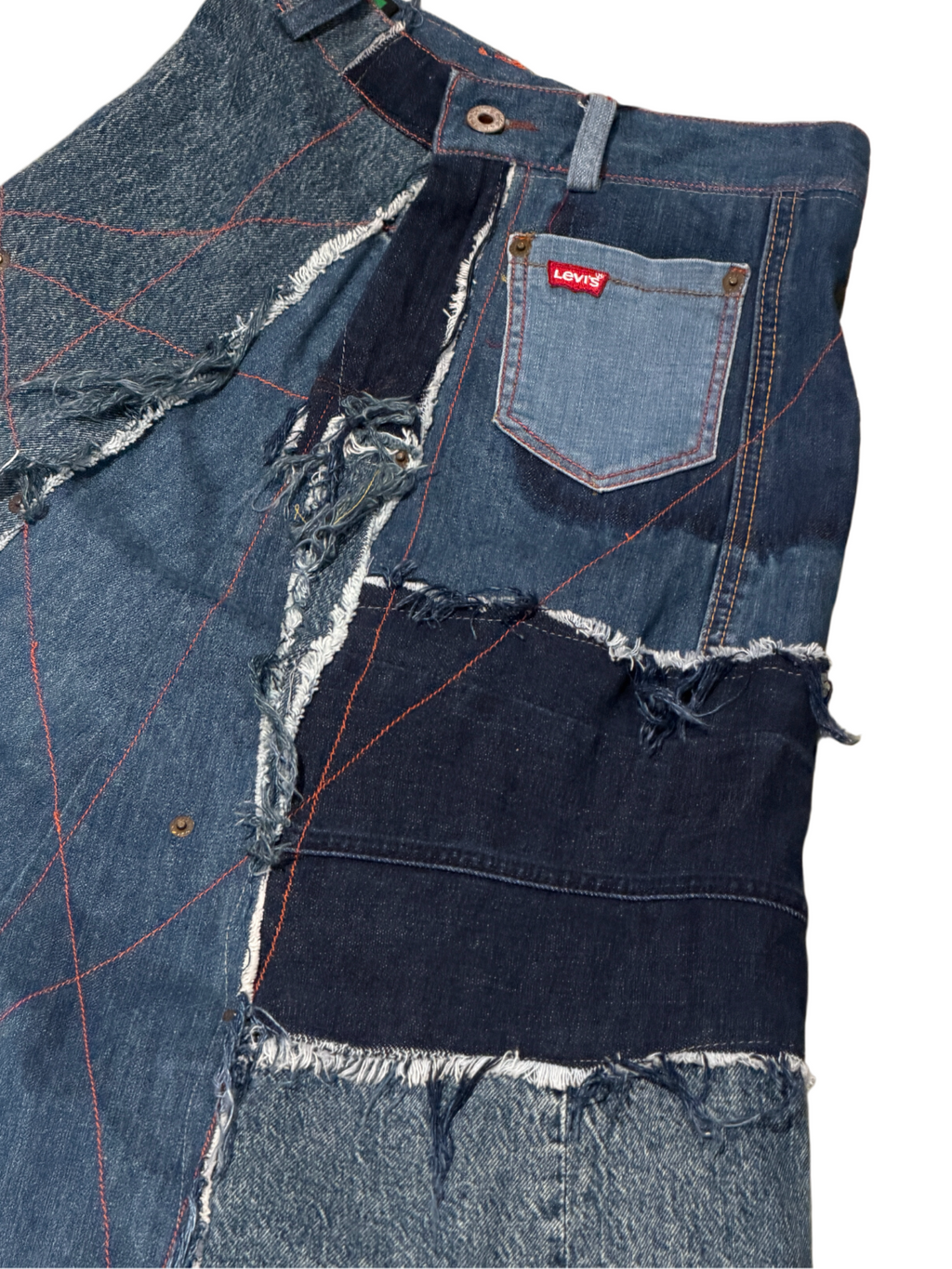 Levi's jeans remake A skirt