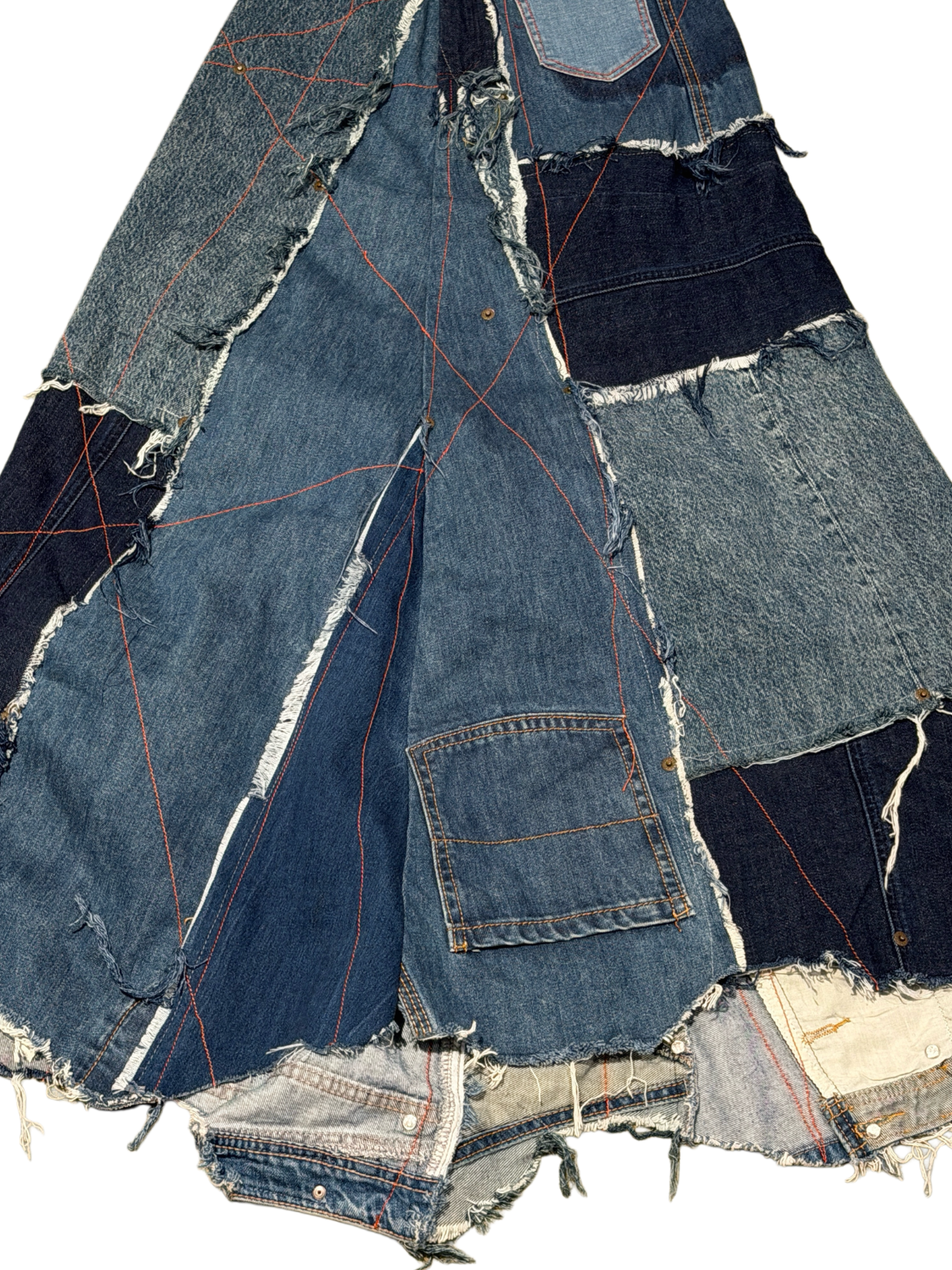 Levi's jeans remake A skirt