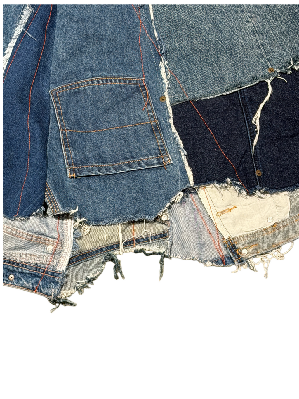 Levi's jeans remake A skirt