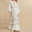 Silky Printed Flare Maxi Dress