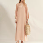 Timeless Capsule Silky Loose-Fit Oversized Maxi Dress