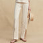 Silk-Blend Jacquard Knit Pants