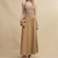 Timeless Capsule Classic Minimalist I-Back Panel Maxi Dress