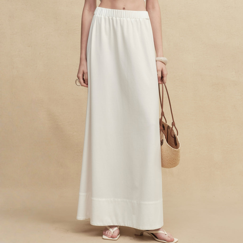 Timeless Capsule Versatile Oversized Long Skirt