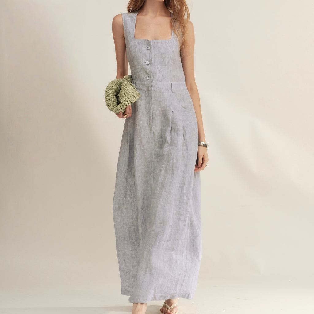 Classic Color-Spun Tank Midi Dress