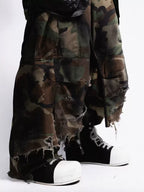 R/F 2.0 “Chaos NOISE” High-Top Canvas Sneakers