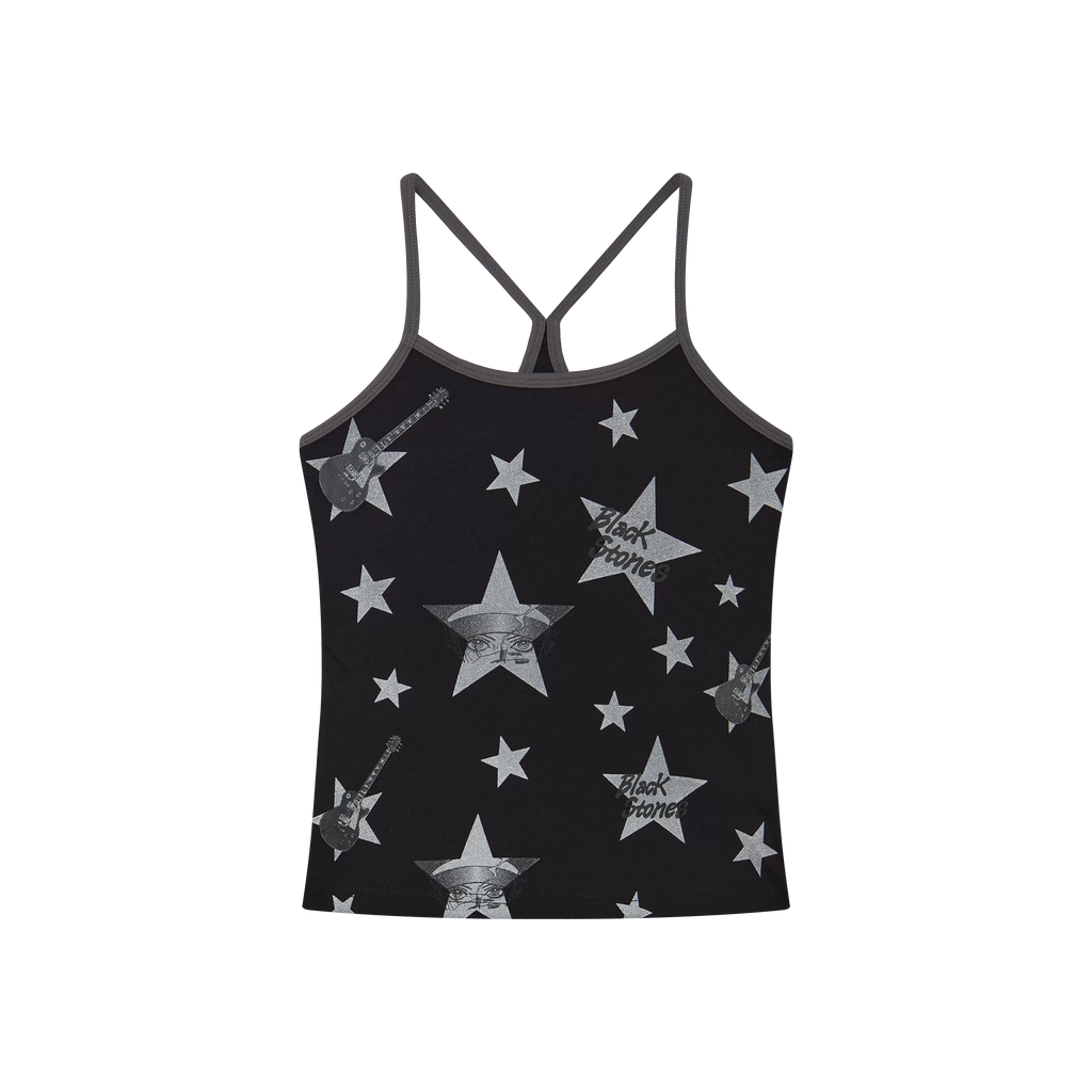 NANA Collaboration Vintage Star Print Camisole Tank Top