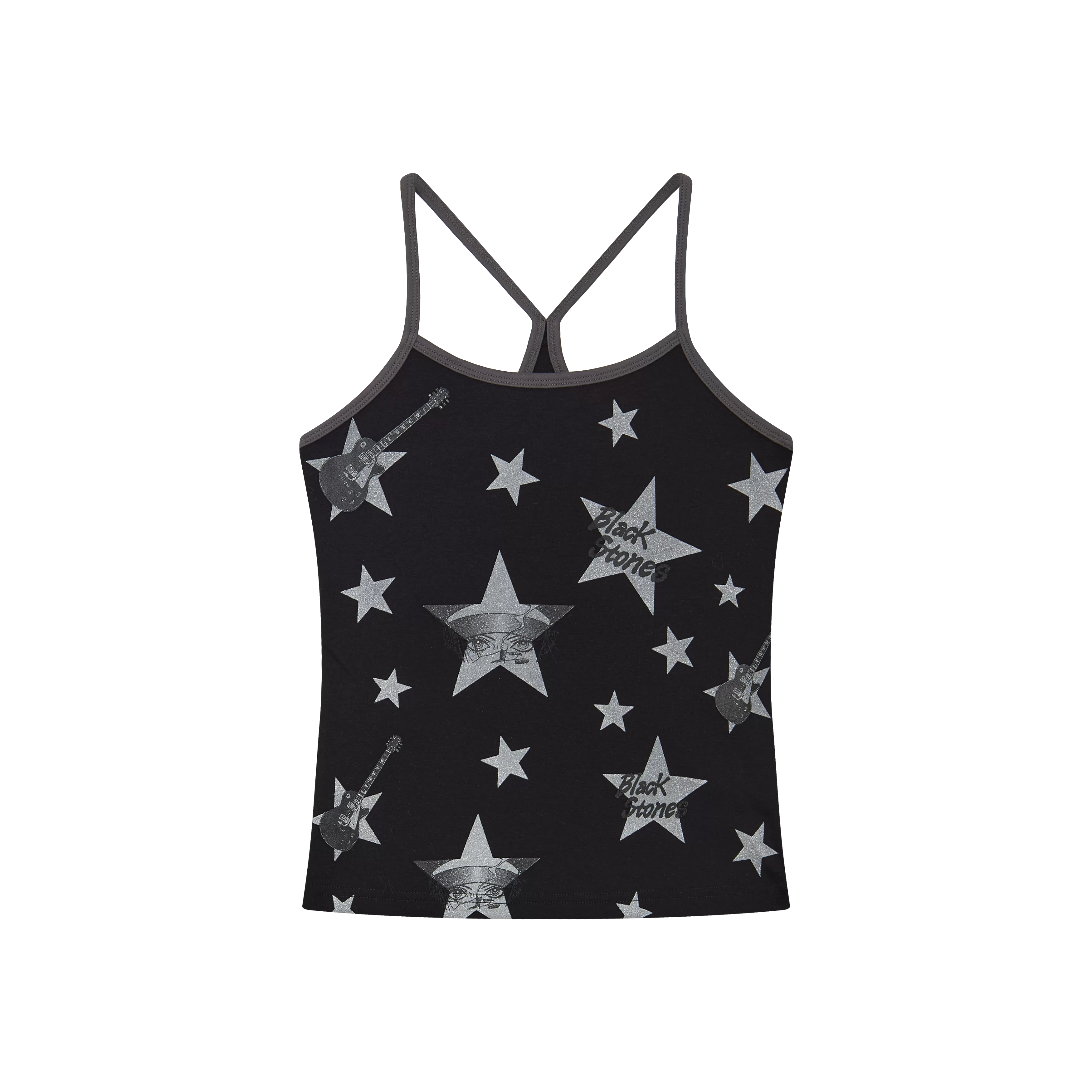 NANA Collaboration Vintage Star Print Camisole Tank Top