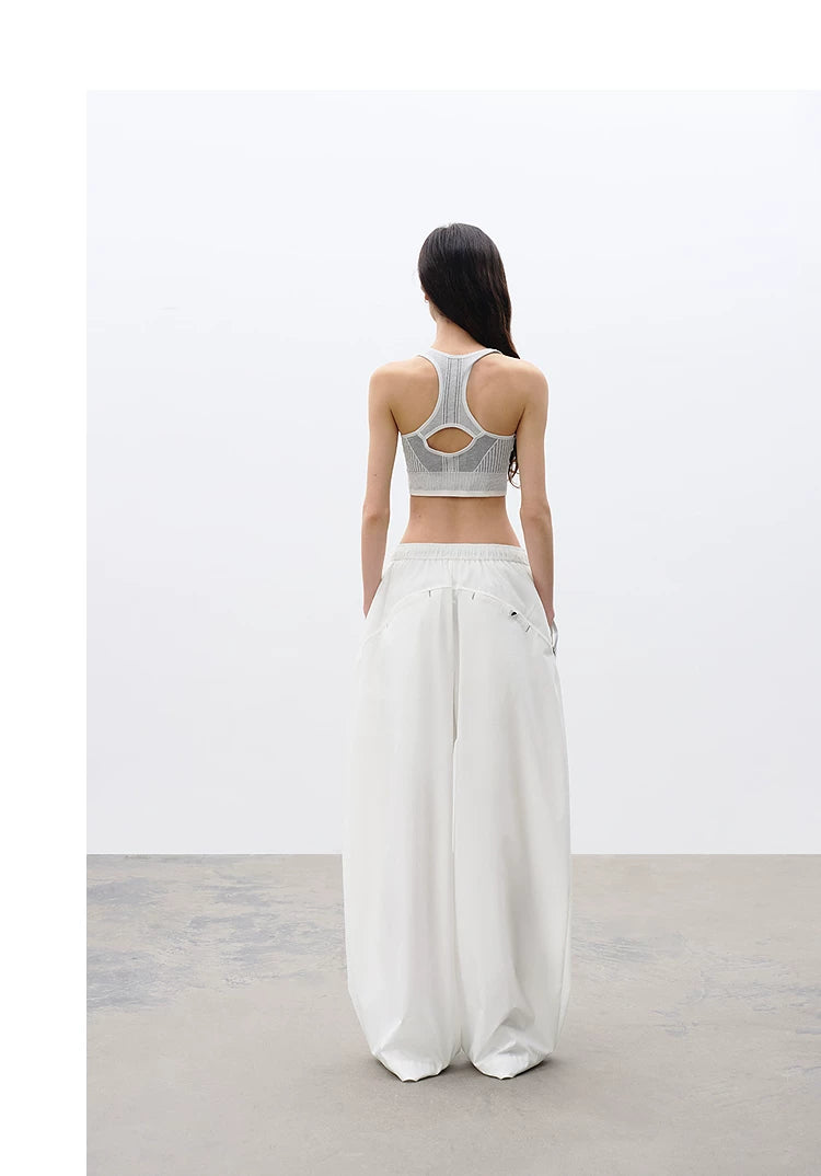 Loose Casual Balloon Pants with 3D Tailoring