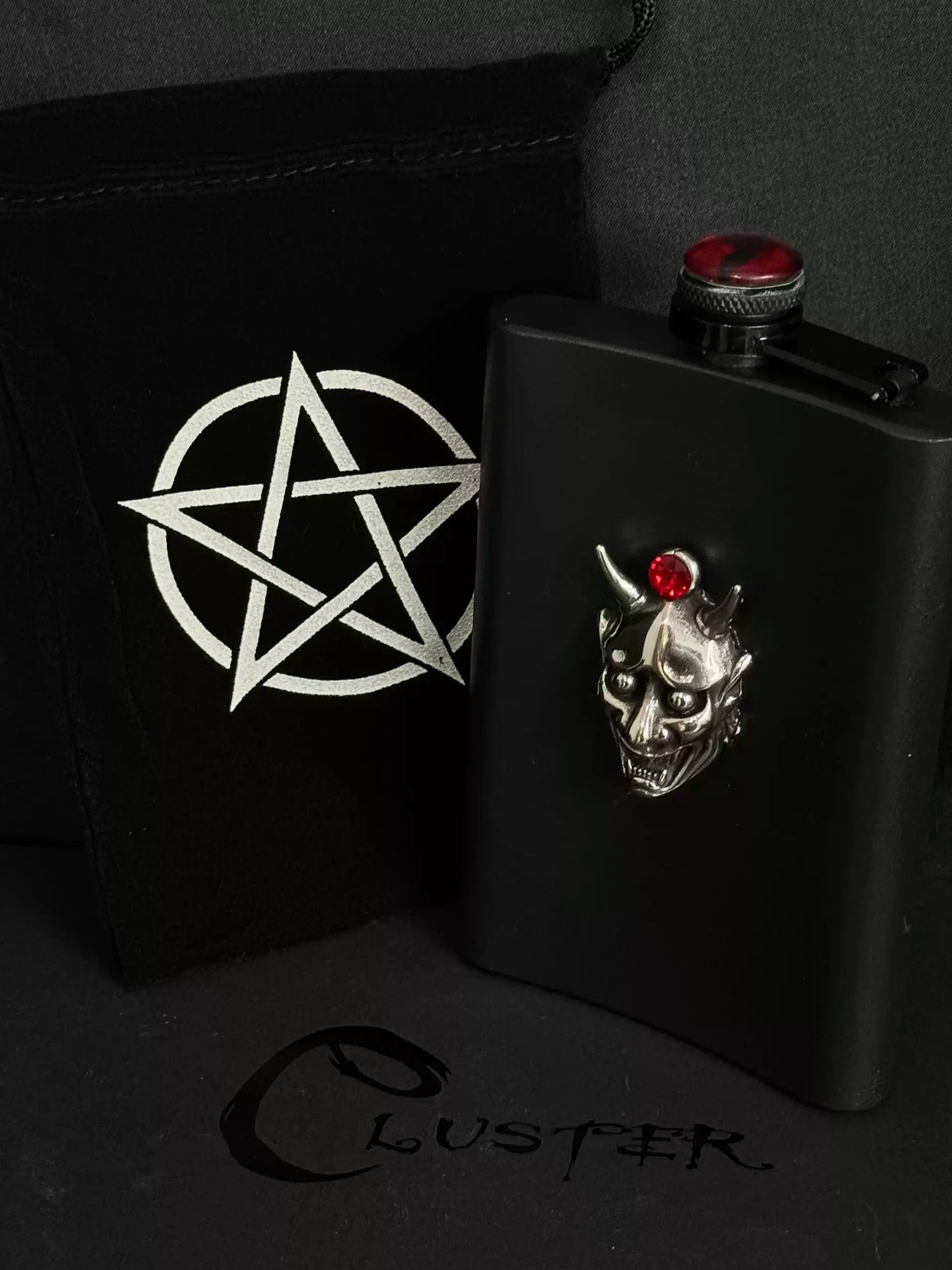 Dark Demon Eye Sake Bottle