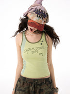 Glitch Style All-Over Puff Texture Bandana Cap