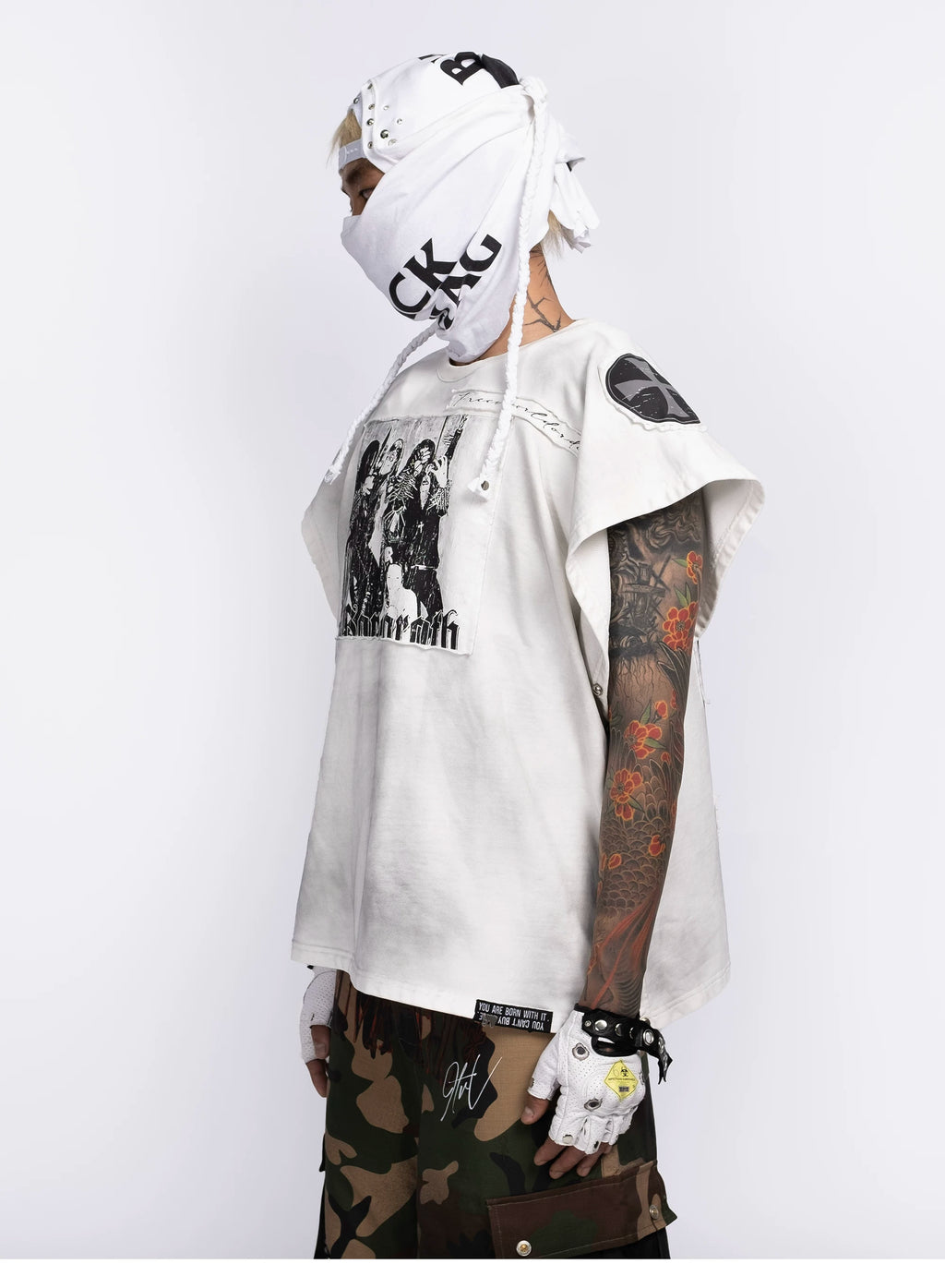 FVVO “whoop” Appliqué Washed Vest