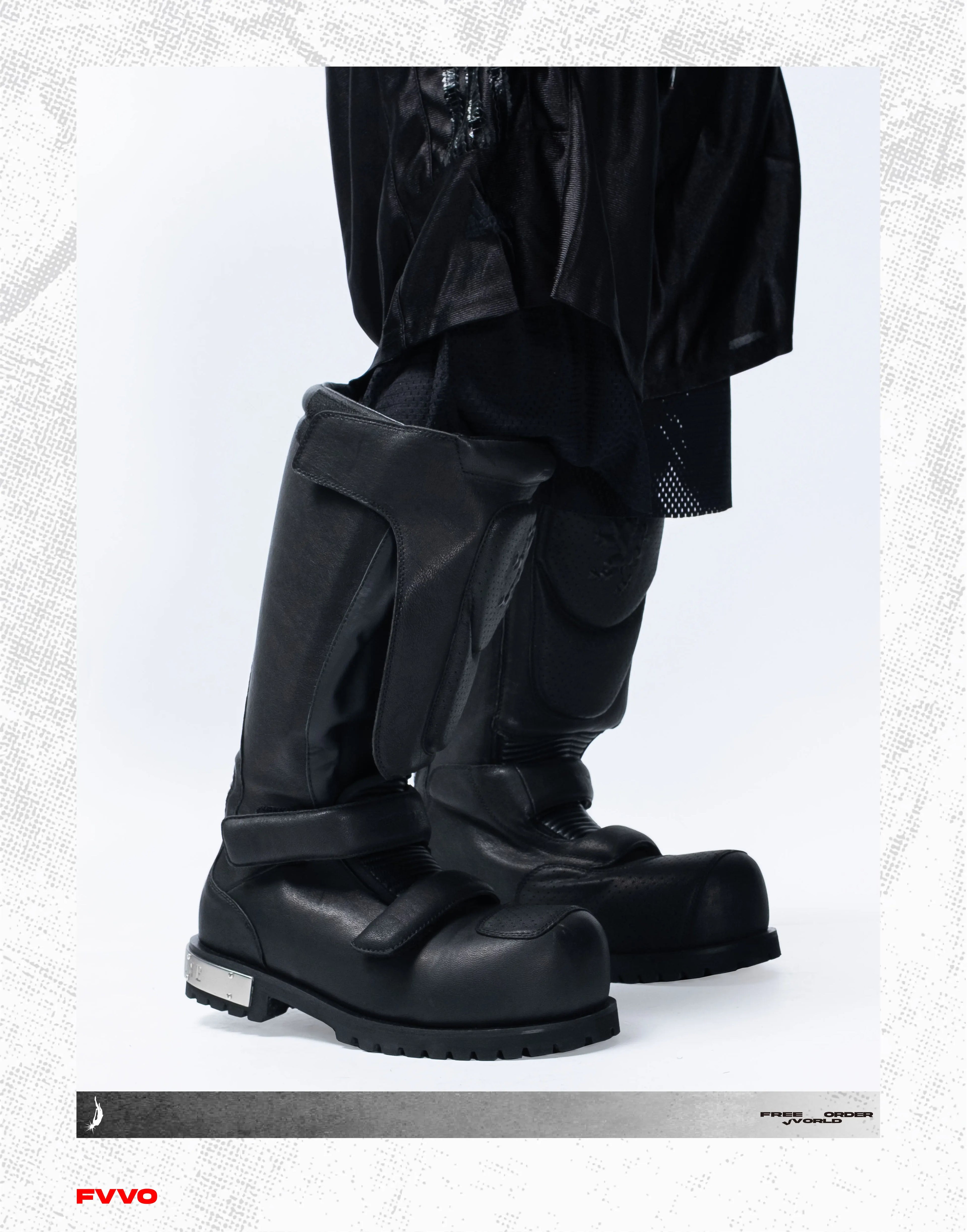 FVVO Armored Leather High Boots